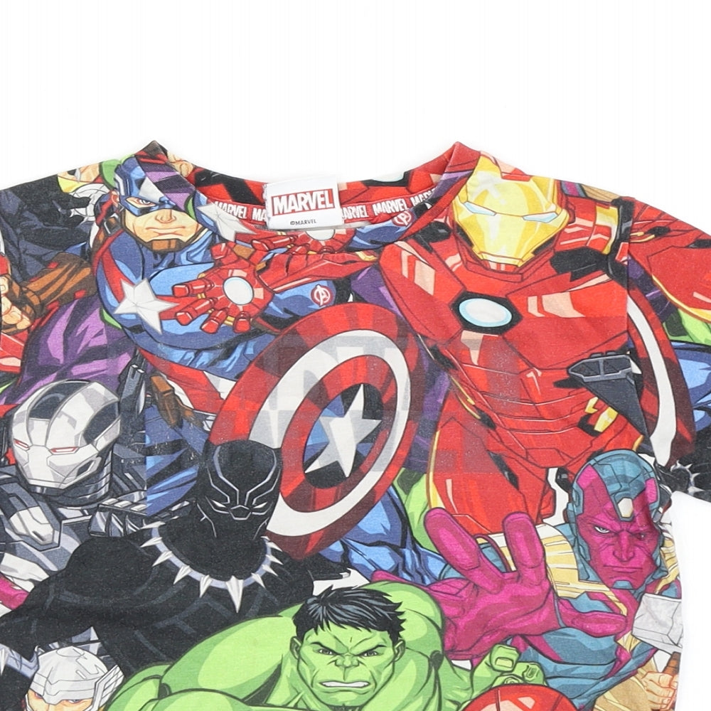 NEXT Boys Red   Basic T-Shirt Size 5 Years  - Marvel Superheroes