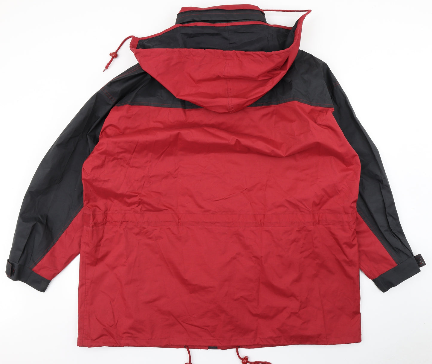 Premier Man Mens Red   Rain Coat Coat Size XL