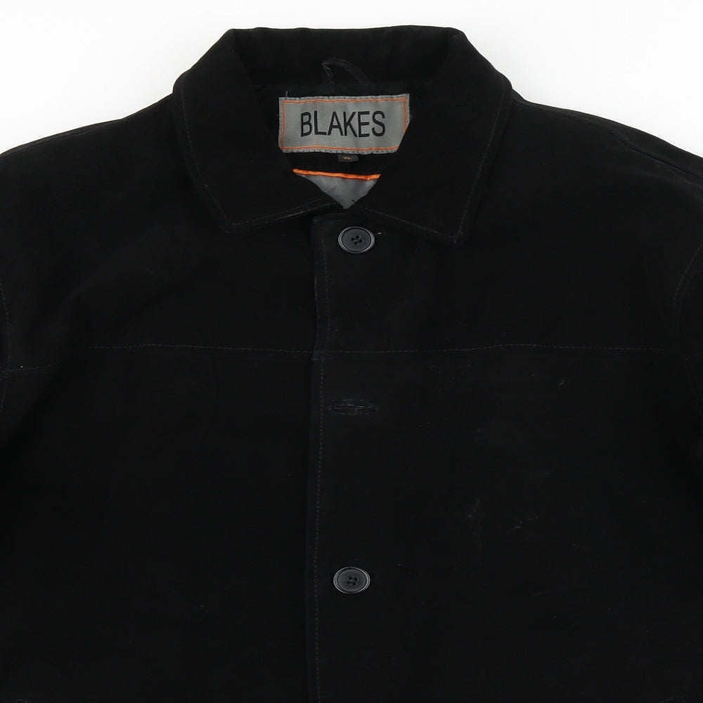 Blakes Mens Black   Jacket  Size XL