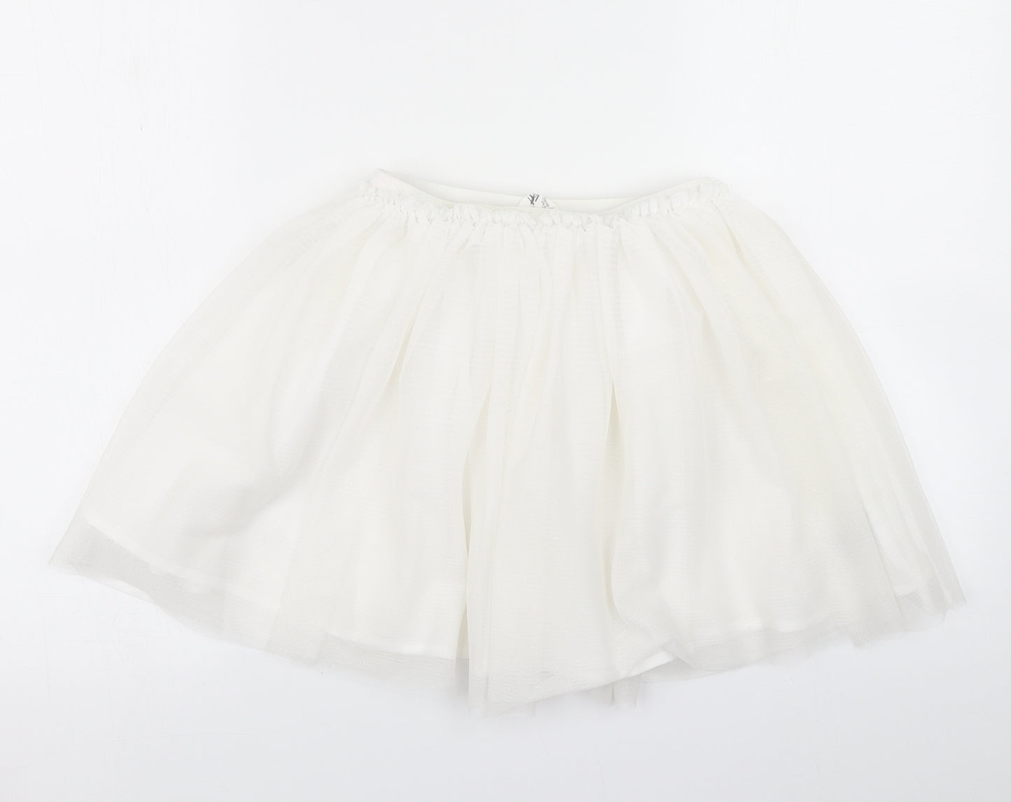 H&M Girls White   Tutu Skirt Size 9-10 Years
