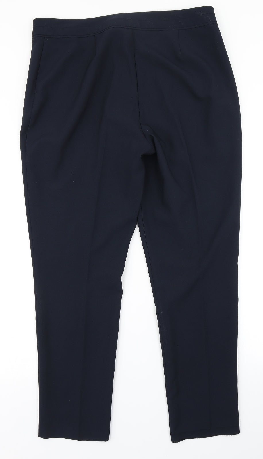F&F Womens Blue   Dress Pants Trousers Size 14 L27 in