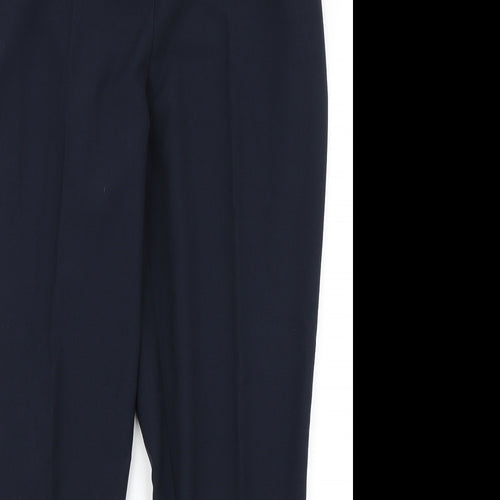 F&F Womens Blue   Dress Pants Trousers Size 14 L27 in