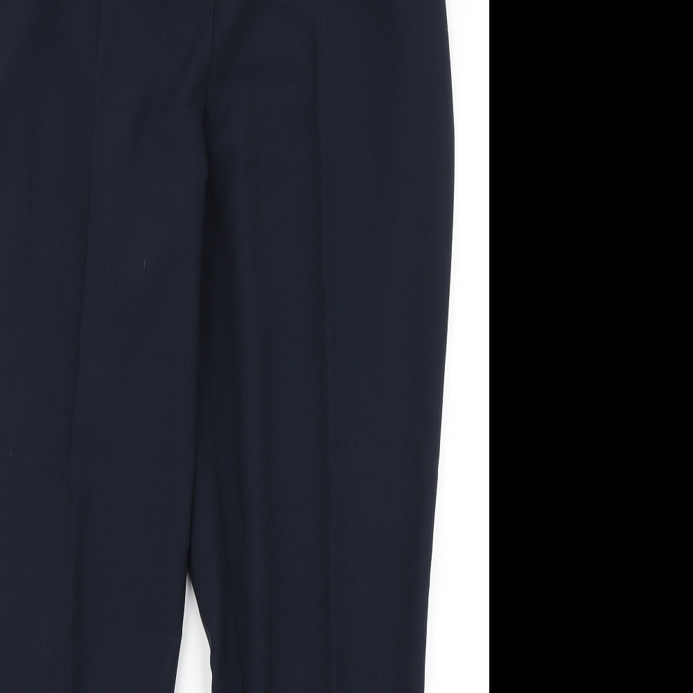 F&F Womens Blue   Dress Pants Trousers Size 14 L27 in