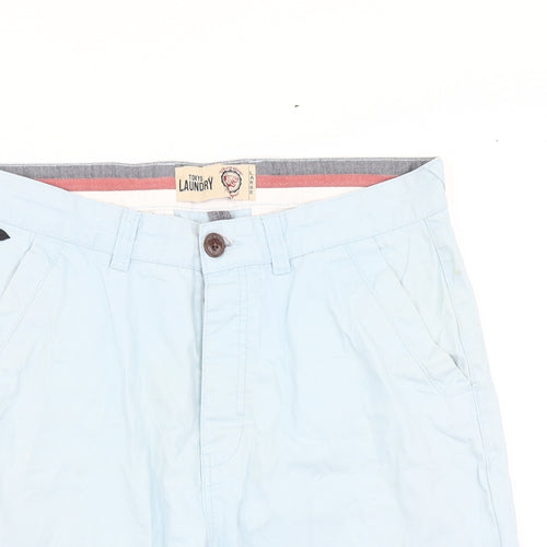 Tokyo Laundry Mens Blue   Chino Shorts Size L