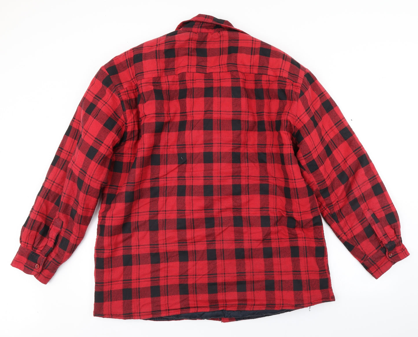 Arctic storm Mens Red Plaid  Jacket  Size L
