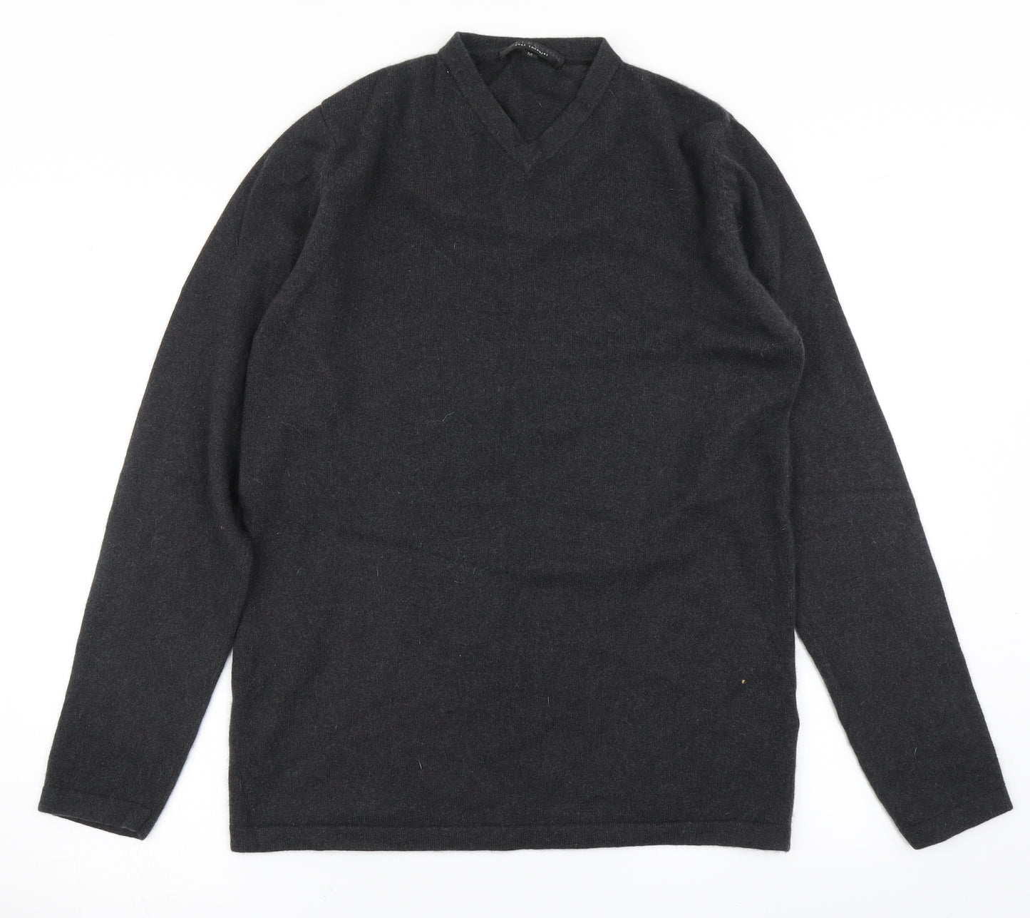 Collection Mens Grey  Knit Pullover Jumper Size M