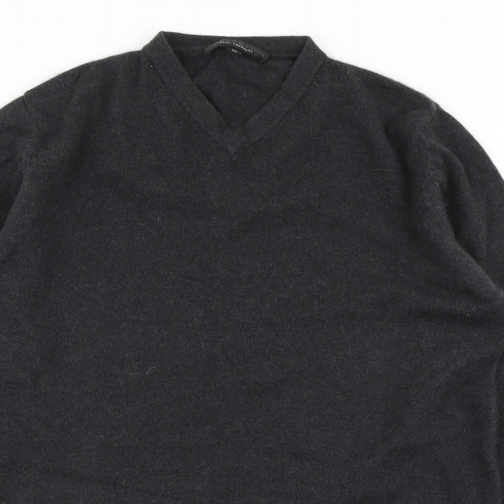 Collection Mens Grey  Knit Pullover Jumper Size M