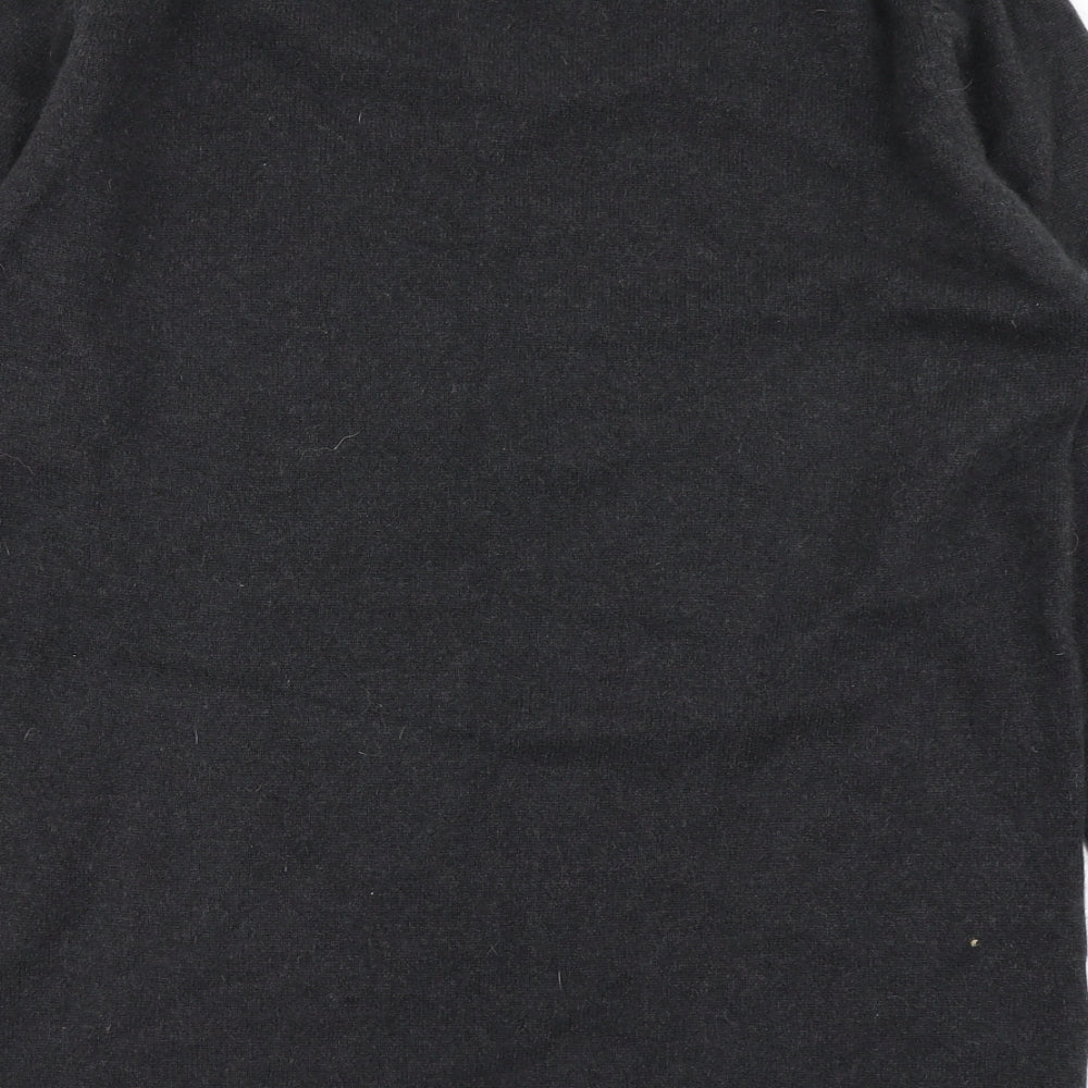 Collection Mens Grey  Knit Pullover Jumper Size M