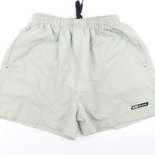 Reebok Mens Grey   Athletic Shorts Size L