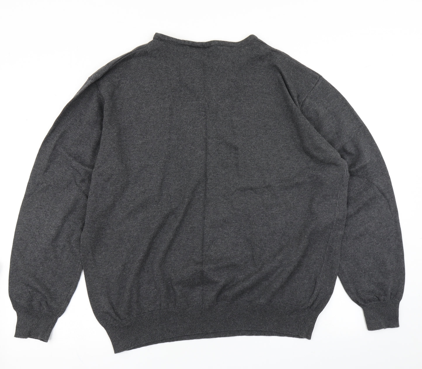 Cedarwood State Mens Grey  Knit Pullover Jumper Size XL