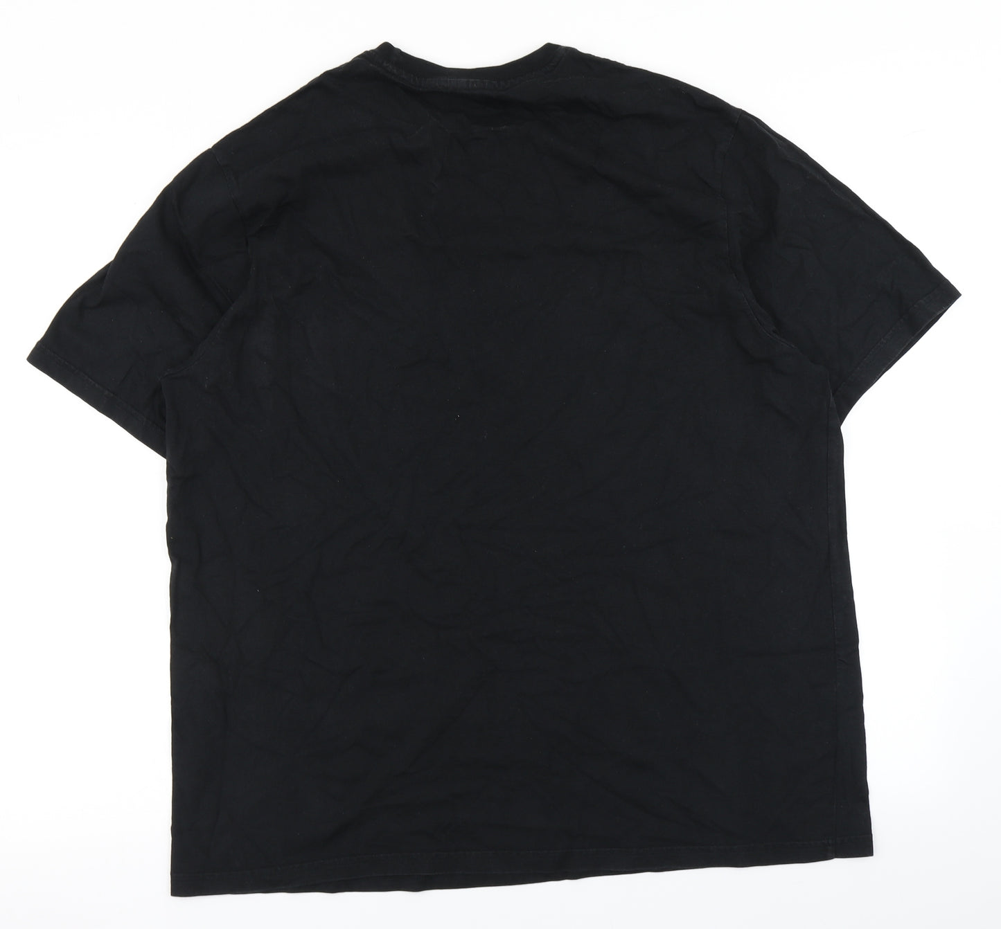 Blue Harbour Mens Black    T-Shirt Size L