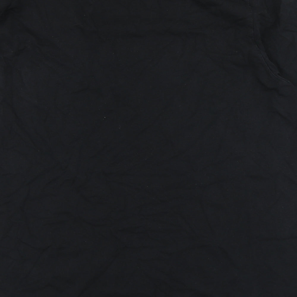 Blue Harbour Mens Black    T-Shirt Size L