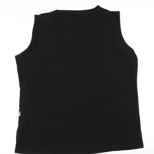 Anonymous Womens Black   Basic Tank Size 20