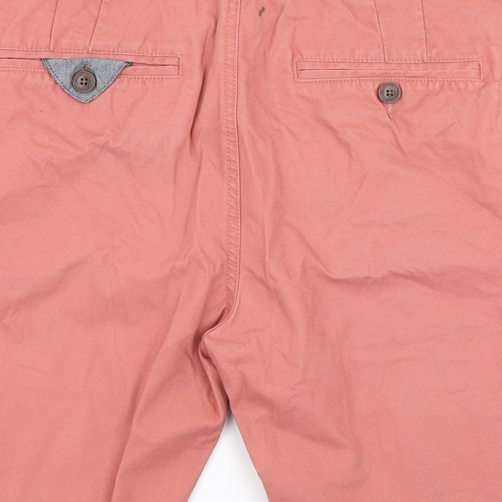 Tokyo Laundry Mens Pink   Chino Shorts Size L