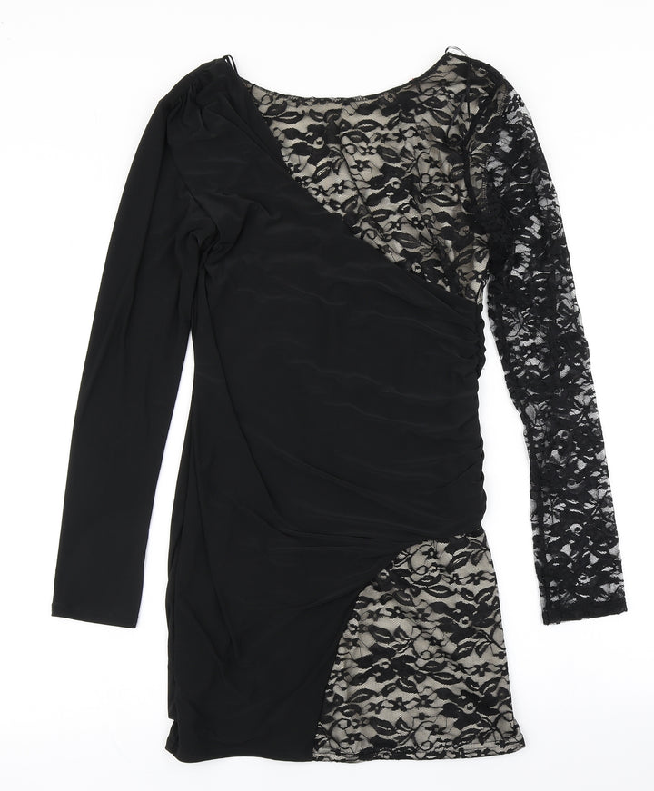 Sway Womens Black Bodycon Size L