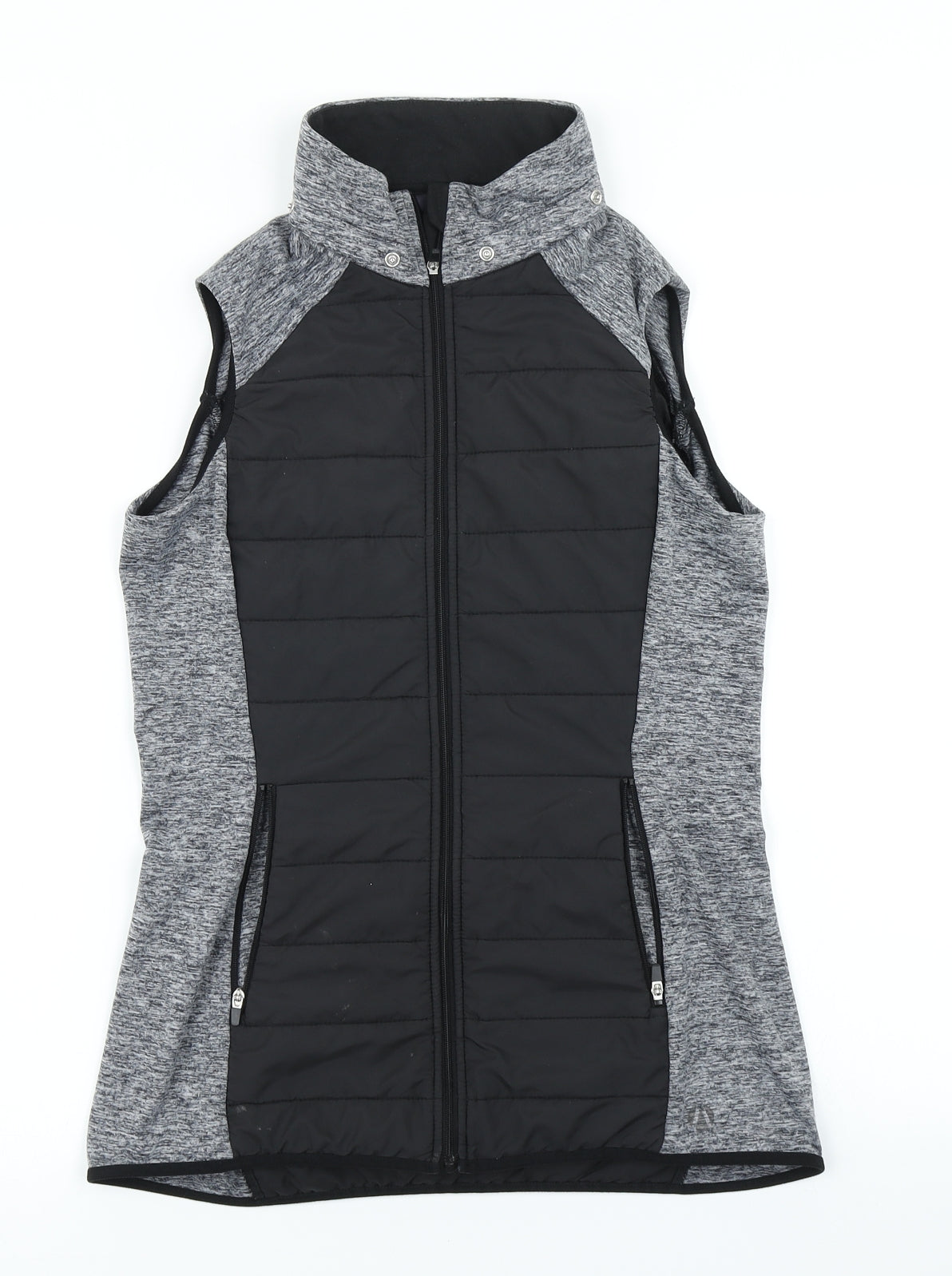 M&S Womens Black   Gilet Jacket Size 8