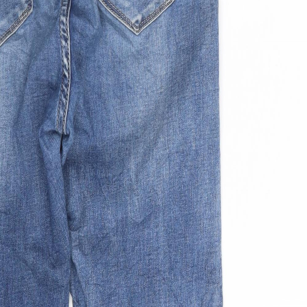 Classics Womens Blue  Denim Cropped Jeans Size 24 in L25 in