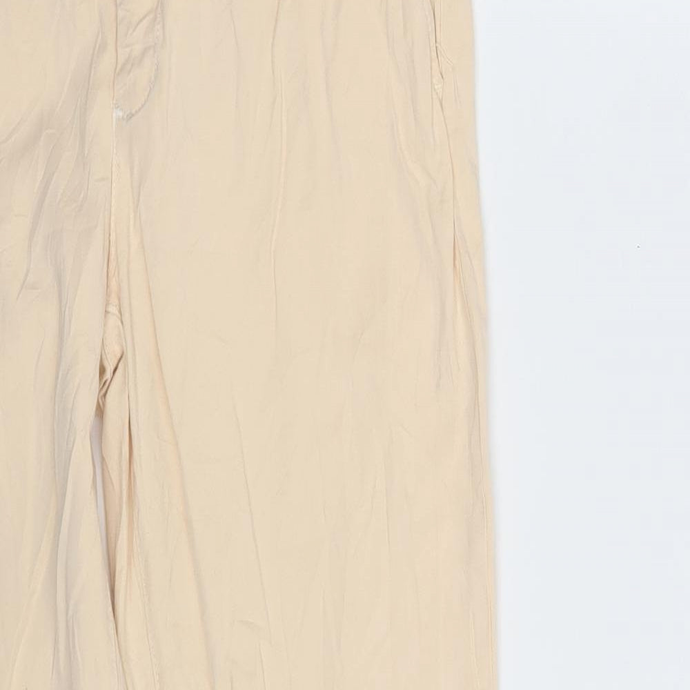 Zara Womens Beige  Denim Capri Jeans Size 8 L27 in
