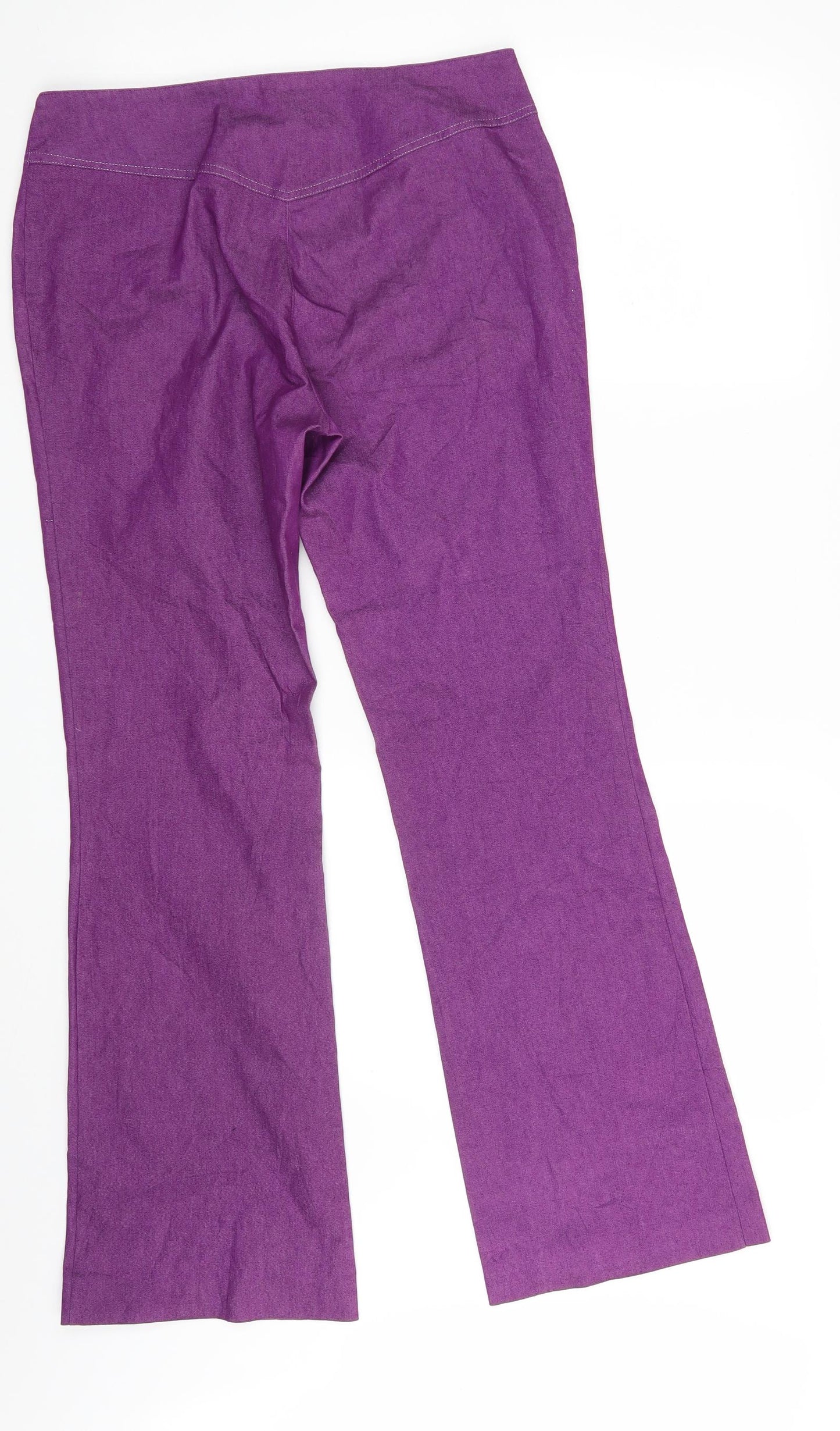 Preworn Womens Purple   Dress Pants Trousers Size 30 in L29 in