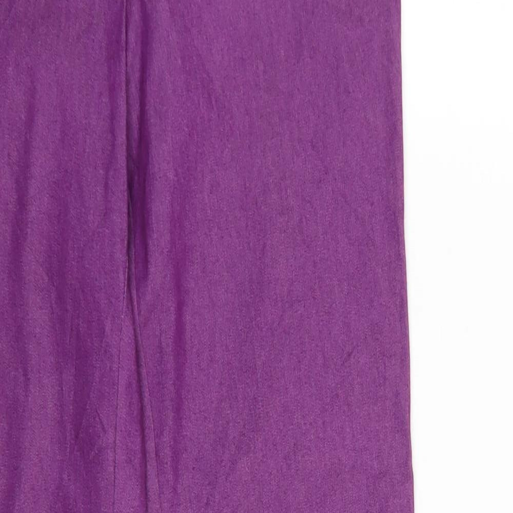 Preworn Womens Purple   Dress Pants Trousers Size 30 in L29 in