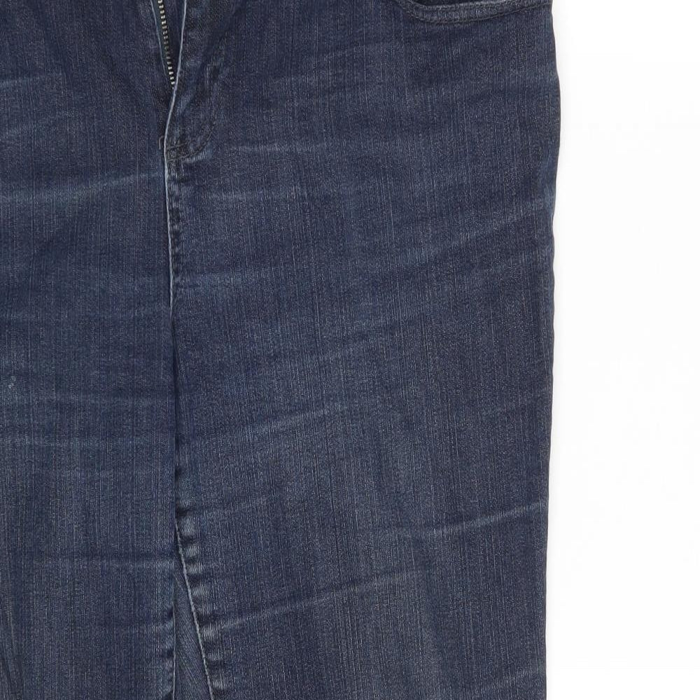 Savior Womens Blue  Denim Straight Jeans Size 20 L28 in