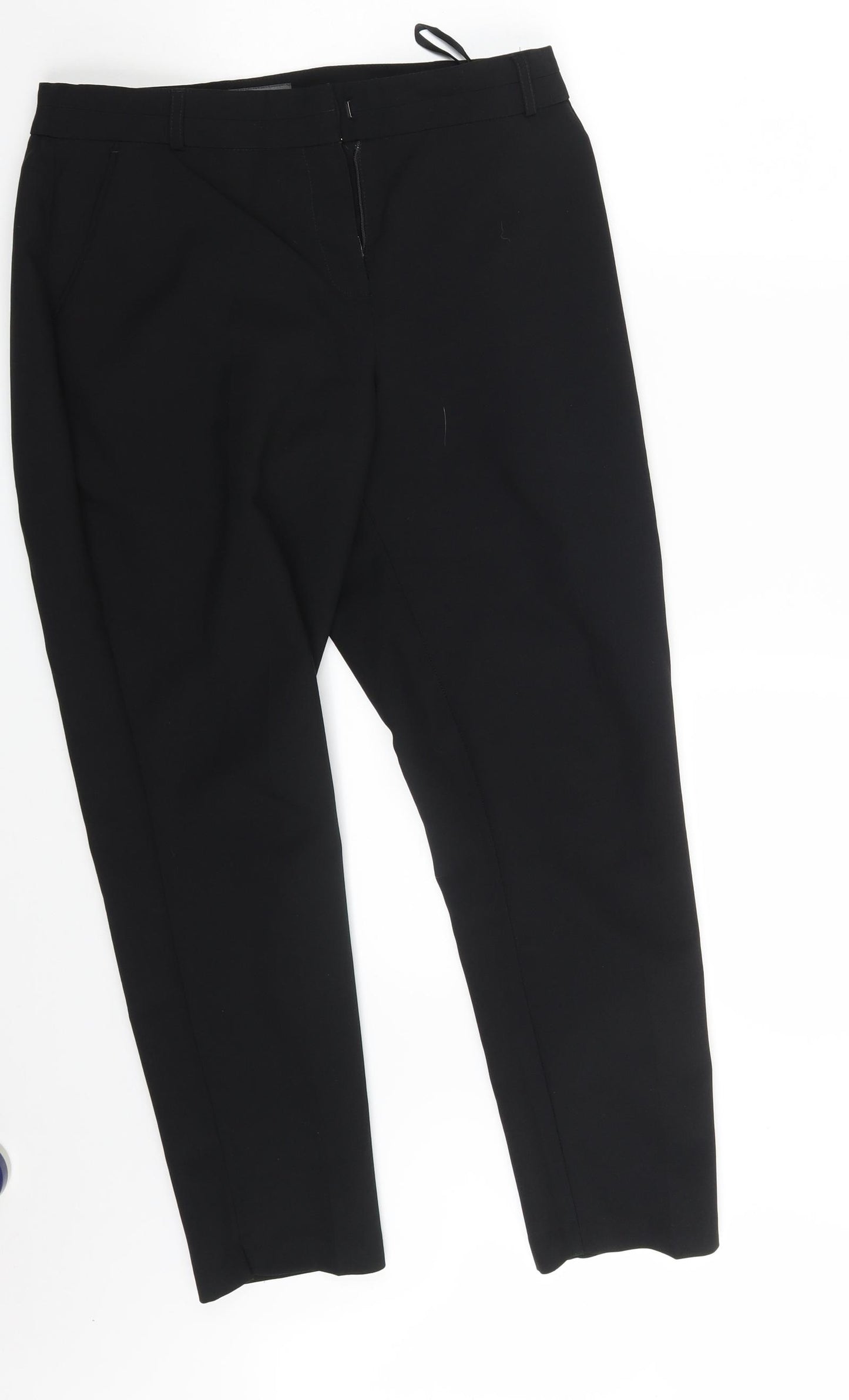 Primark Womens Black   Capri Trousers Size 12 L26 in