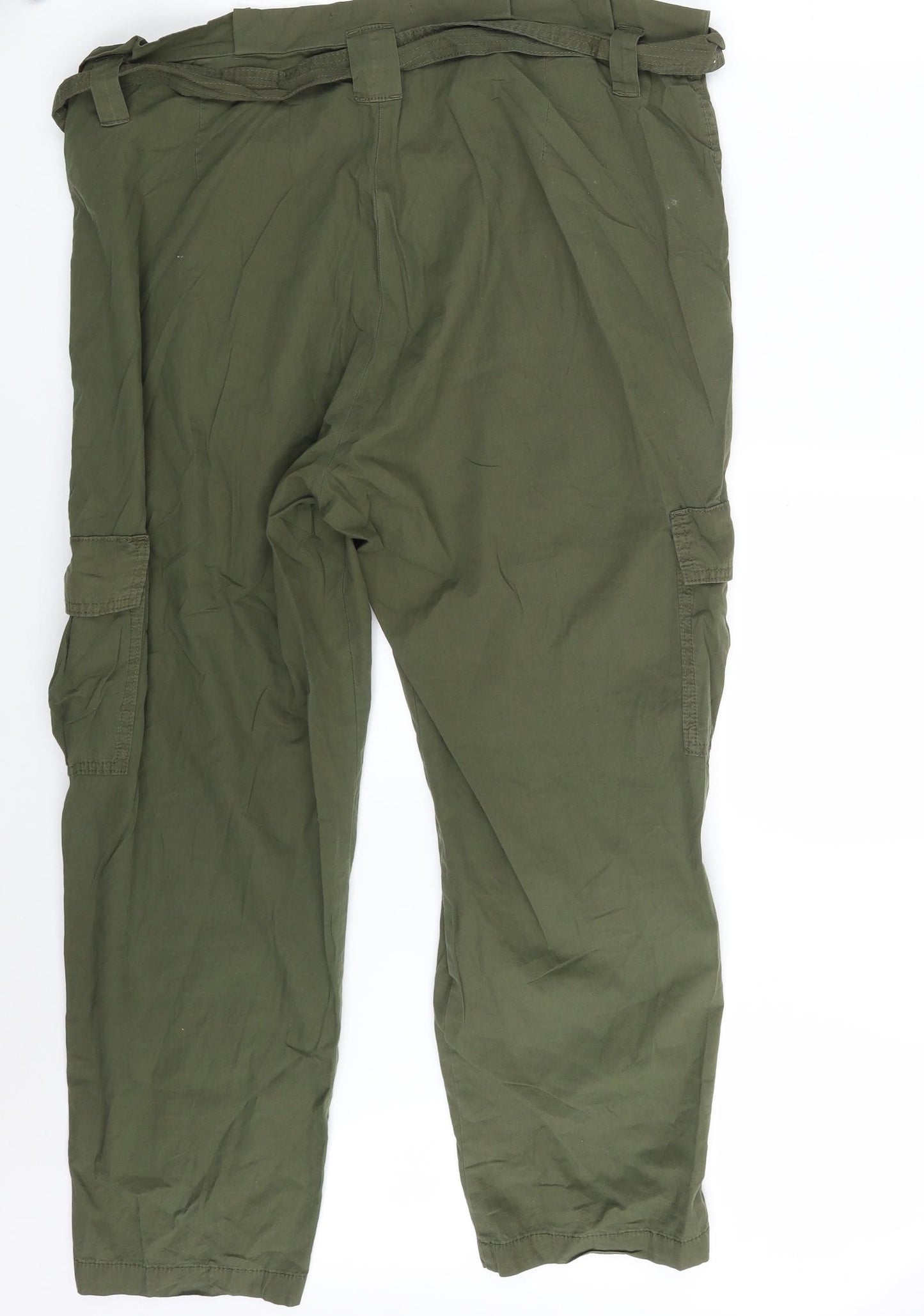 George Womens Green   Dress Pants Trousers Size 16 L26 in