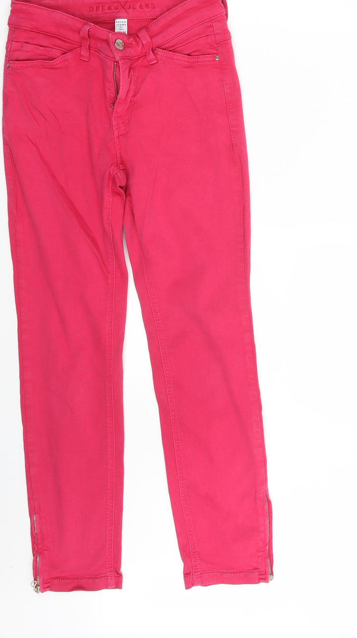 Dream Jeans By Mac Womens Pink  Denim Skinny Jeans Size 26 in L26 in