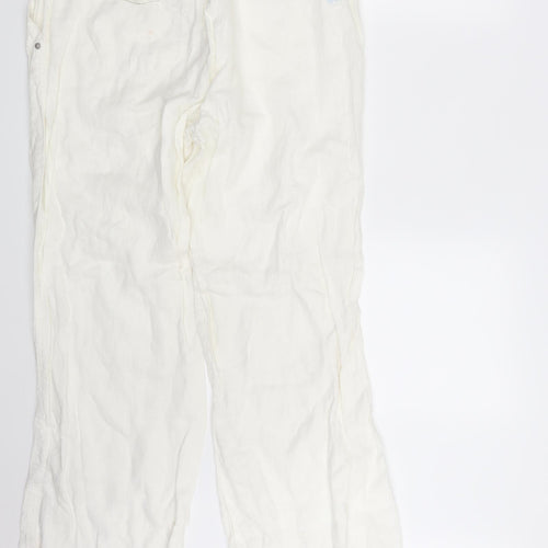River Island Womens White   Bloomer Trousers Size 36 in L30 in