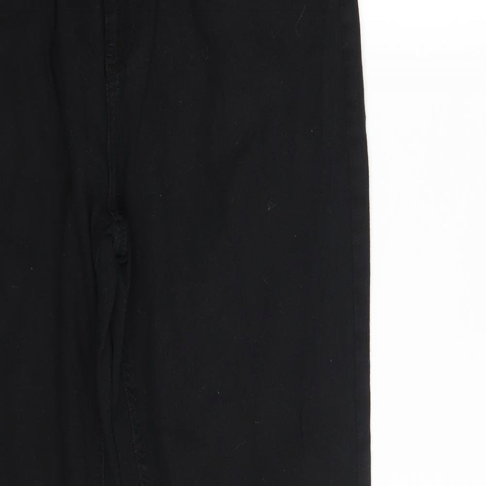 NEXT Womens Black  Denim Bootcut Jeans Size 14 L31 in