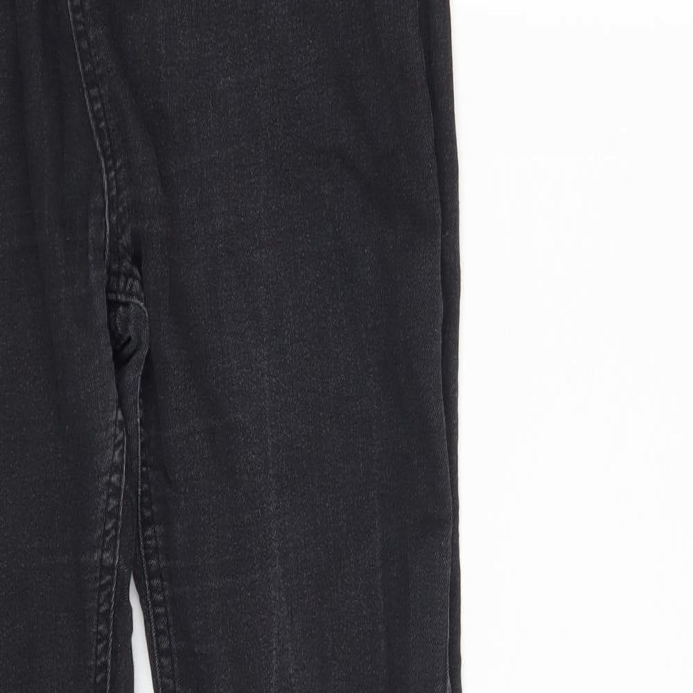 Boohoo Womens Black  Denim Jegging Jeans Size 18 L35 in