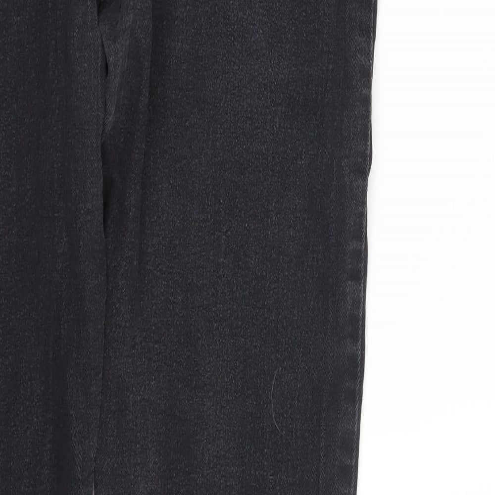 Boohoo Womens Black  Denim Jegging Jeans Size 18 L35 in