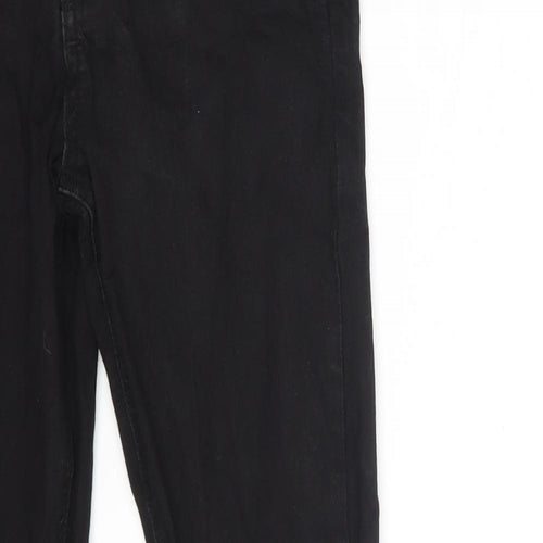 KD Division Girls Black  Denim Skinny Jeans Size 11-12 Years