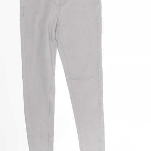 Denim Co. Womens Grey  Denim Jegging Jeans Size 8 L28 in
