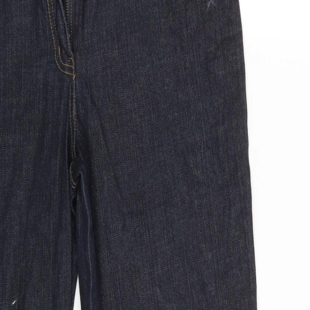 Austin Reed Womens Blue  Denim Bootcut Jeans Size 36 in L32 in