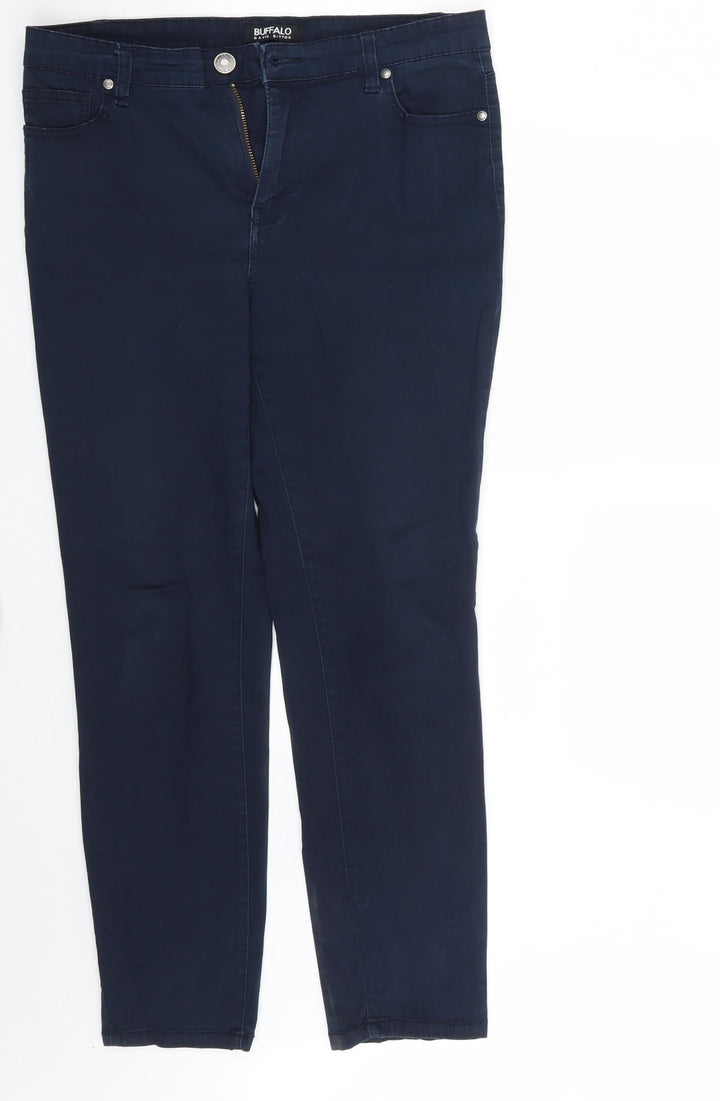 Buffalo Womens Blue Denim Capri Jeans Size 12 L26 in