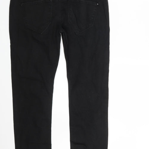 Gina Jeans Womens Black  Denim Skinny Jeans Size 30 in L31 in