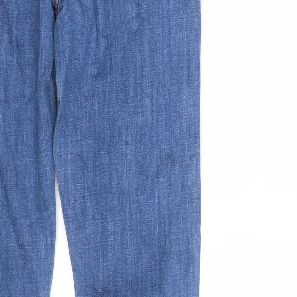 H&M Womens Blue  Denim Jegging Jeans Size S L32 in