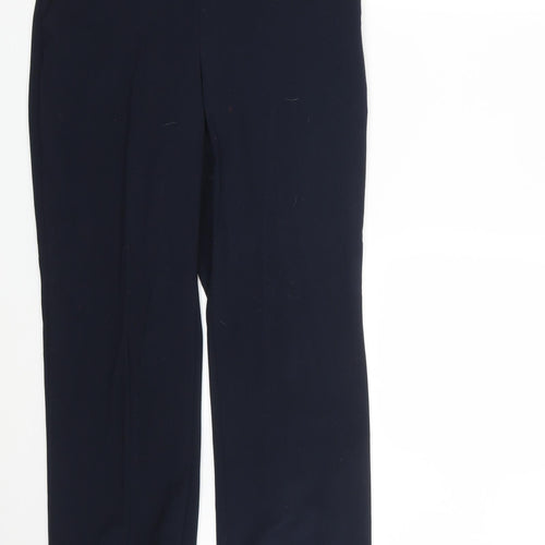 M&S Womens Blue   Trousers  Size 10 L29 in