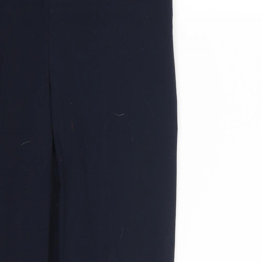 M&S Womens Blue   Trousers  Size 10 L29 in