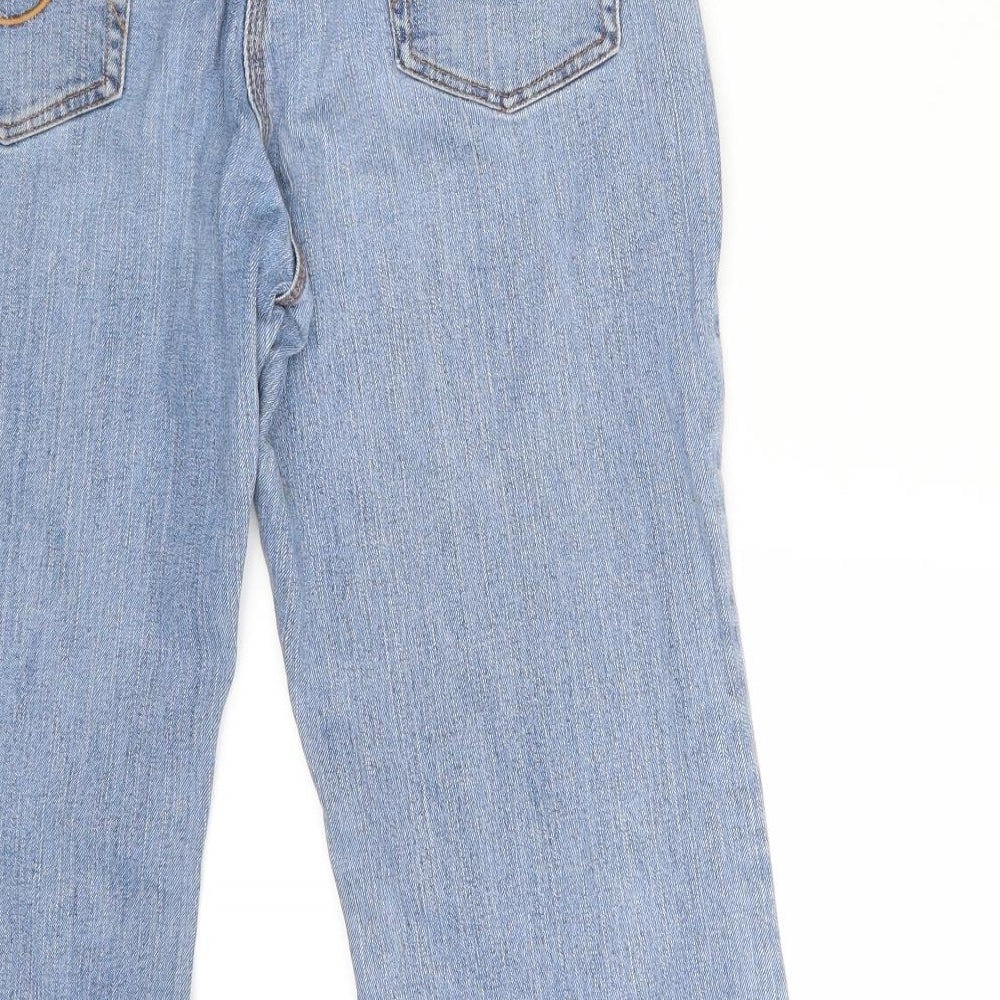 Brooker Womens Blue  Denim Cropped Jeans Size 12 L21 in
