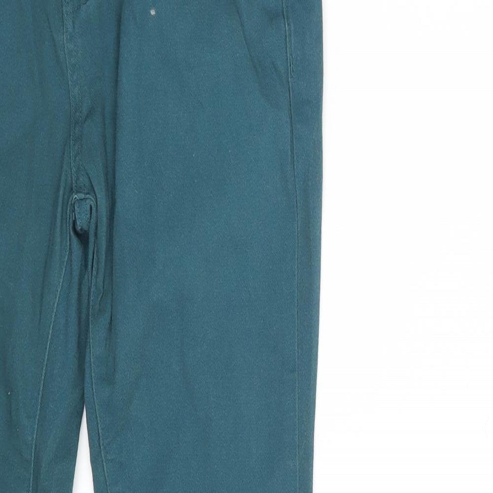 Sophic Girls Green  Denim Skinny Jeans Size 14-15 Years
