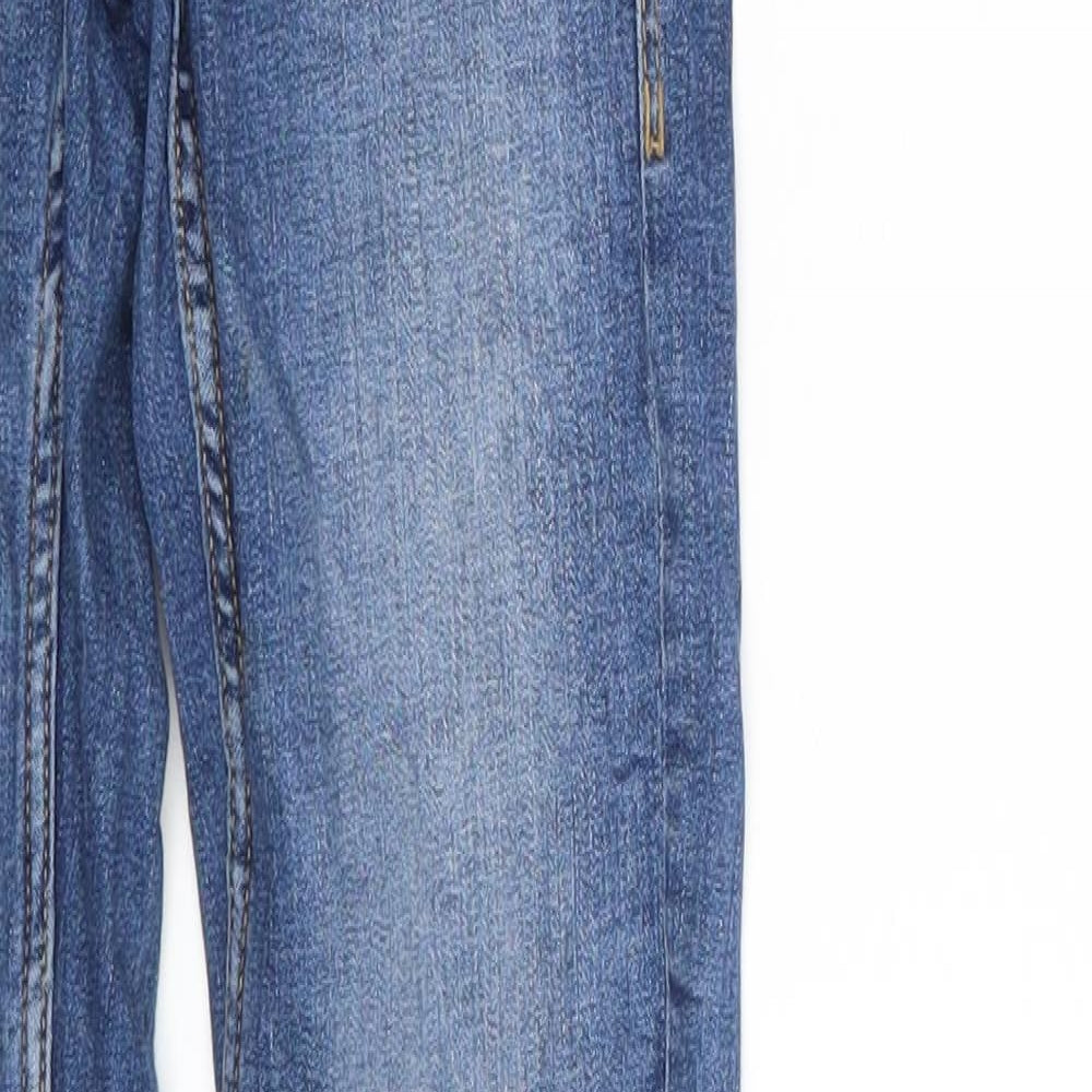 Zara Girls Blue  Denim Skinny Jeans One Size