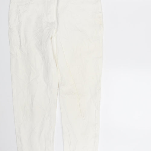 Betty Barclay Womens Ivory  Denim Skinny Jeans Size 10 L28 in