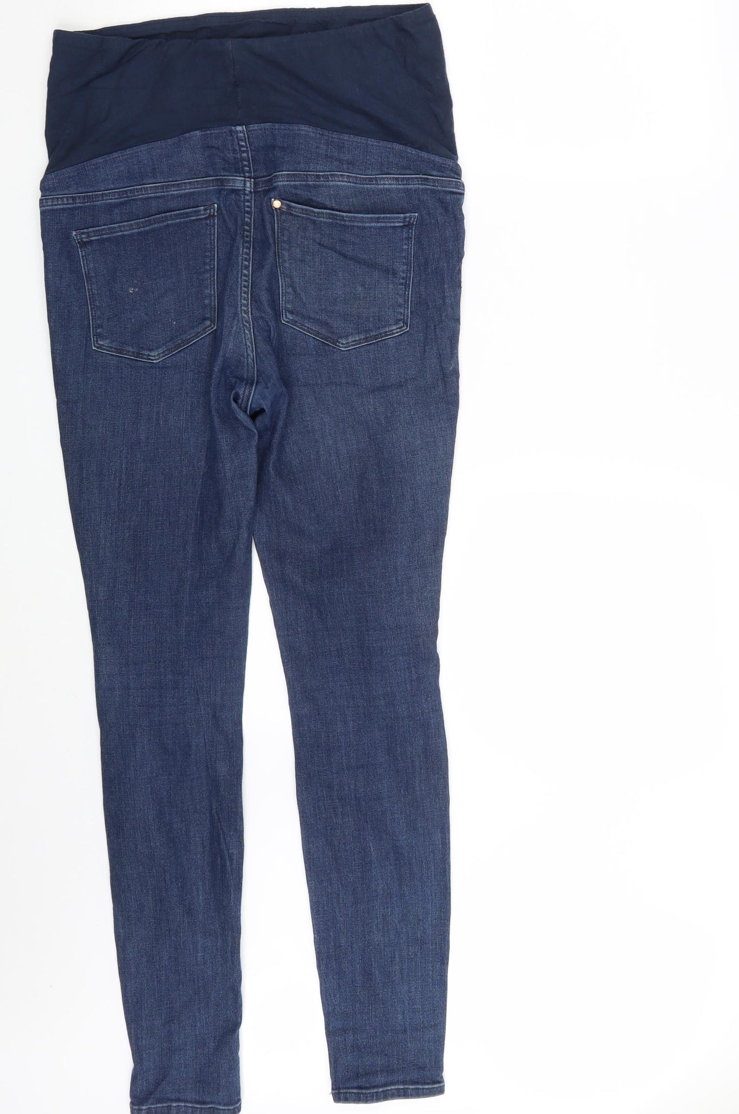 H&M Womens Blue  Denim Mom Jeans Size M L29 in