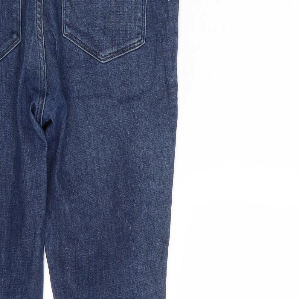 H&M Womens Blue  Denim Mom Jeans Size M L29 in