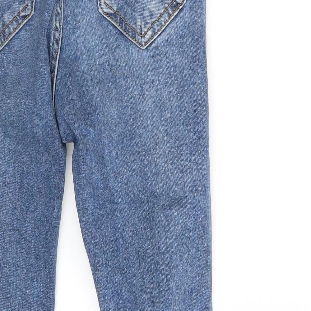 Topshop Womens Blue  Denim Skinny Jeans Size 24 in L30 in