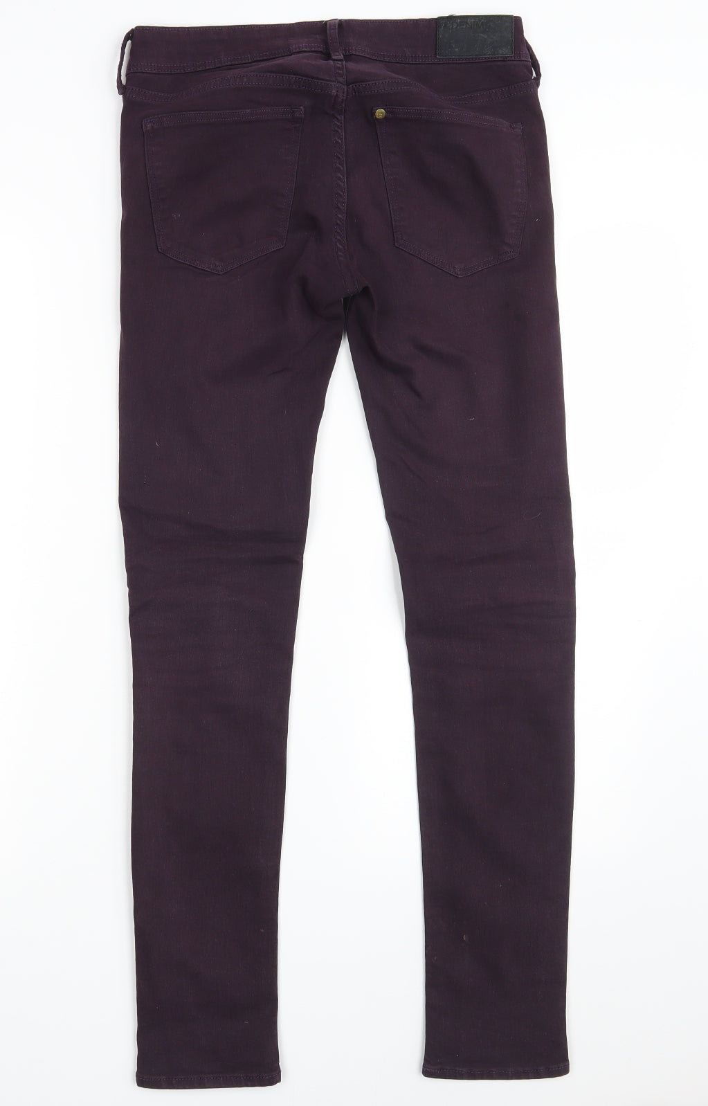 H&M Womens Purple  Denim Skinny Jeans Size 27 in L30 in