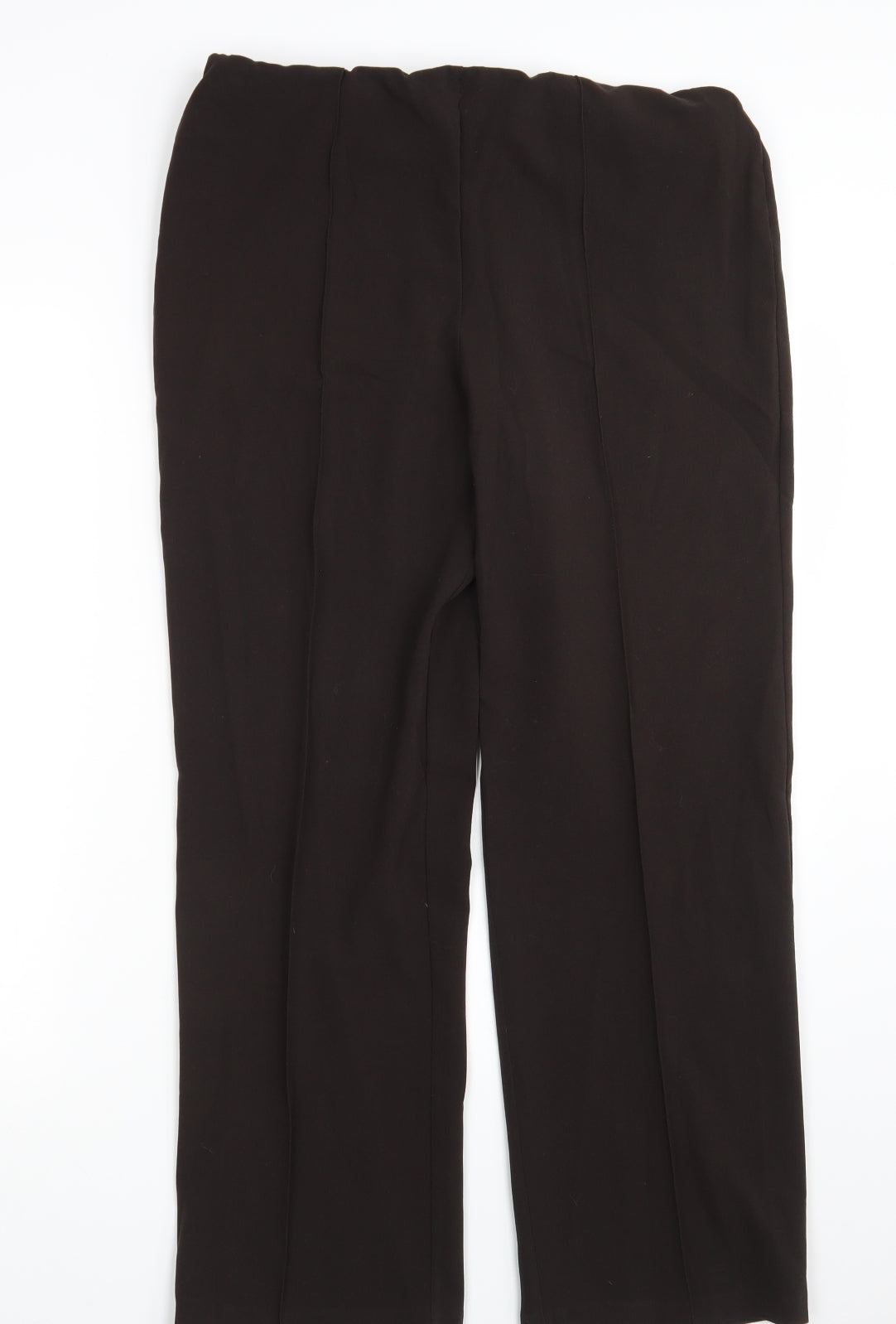 Autonomy Womens Brown   Dress Pants Trousers Size 14 L30 in
