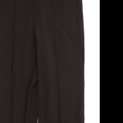 Autonomy Womens Brown   Dress Pants Trousers Size 14 L30 in